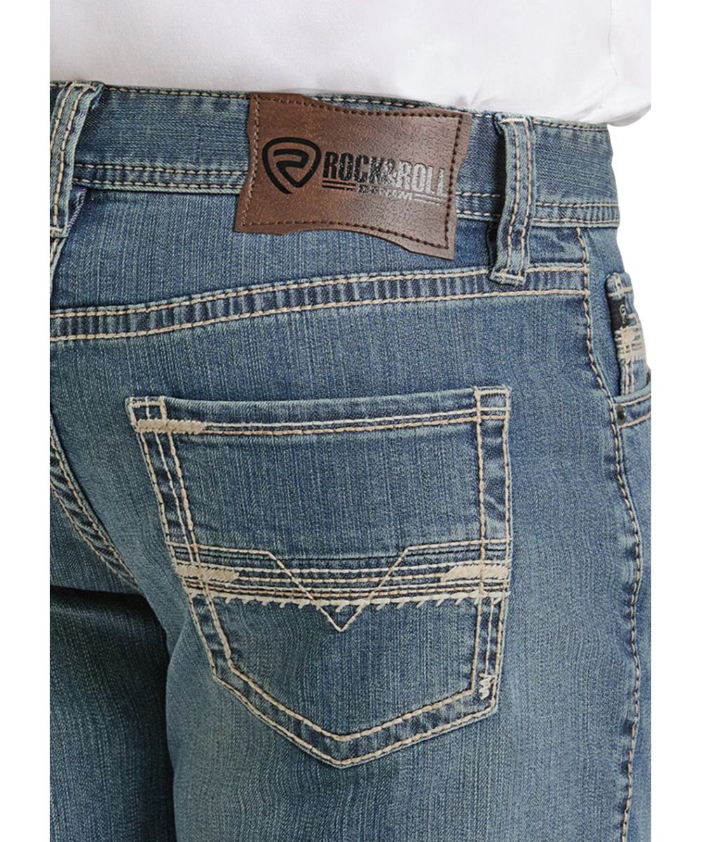 Rock & Roll Denim Men's Double Barrel Straight Jean - Image 4