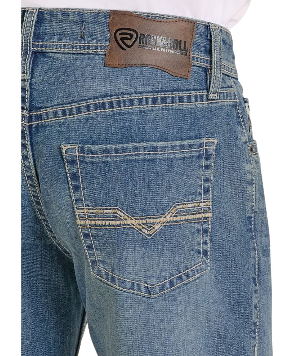 Rock & Roll Denim Men's ReFlex Double Barrel Straight Jean - Image 4