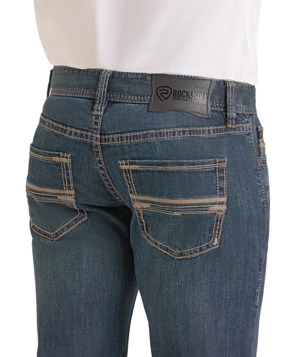 Rock & Roll Denim Men's Pistol Straight Jean - Image 4