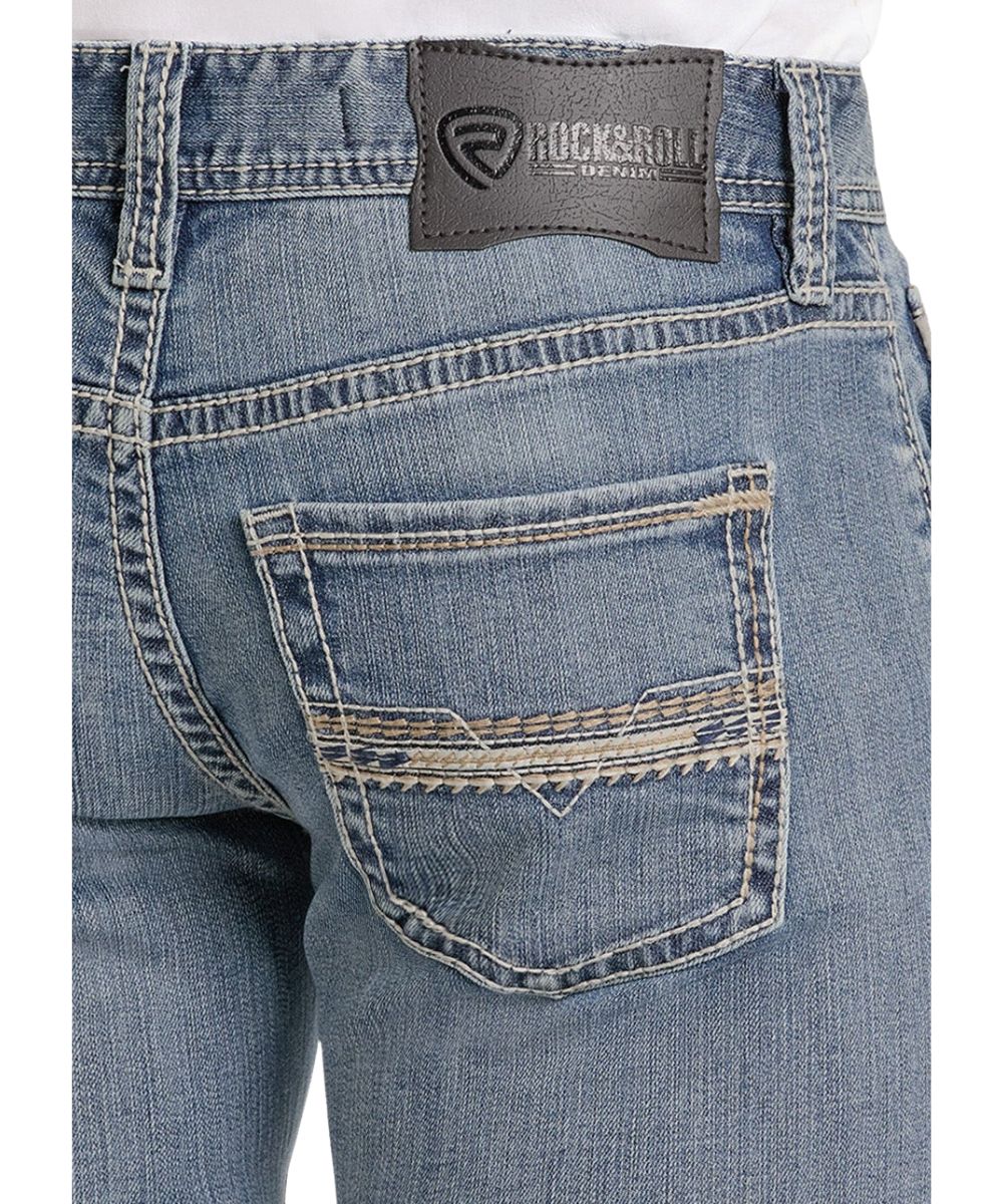 Rock & Roll Denim Men's Pistol Straight Jean - Image 4