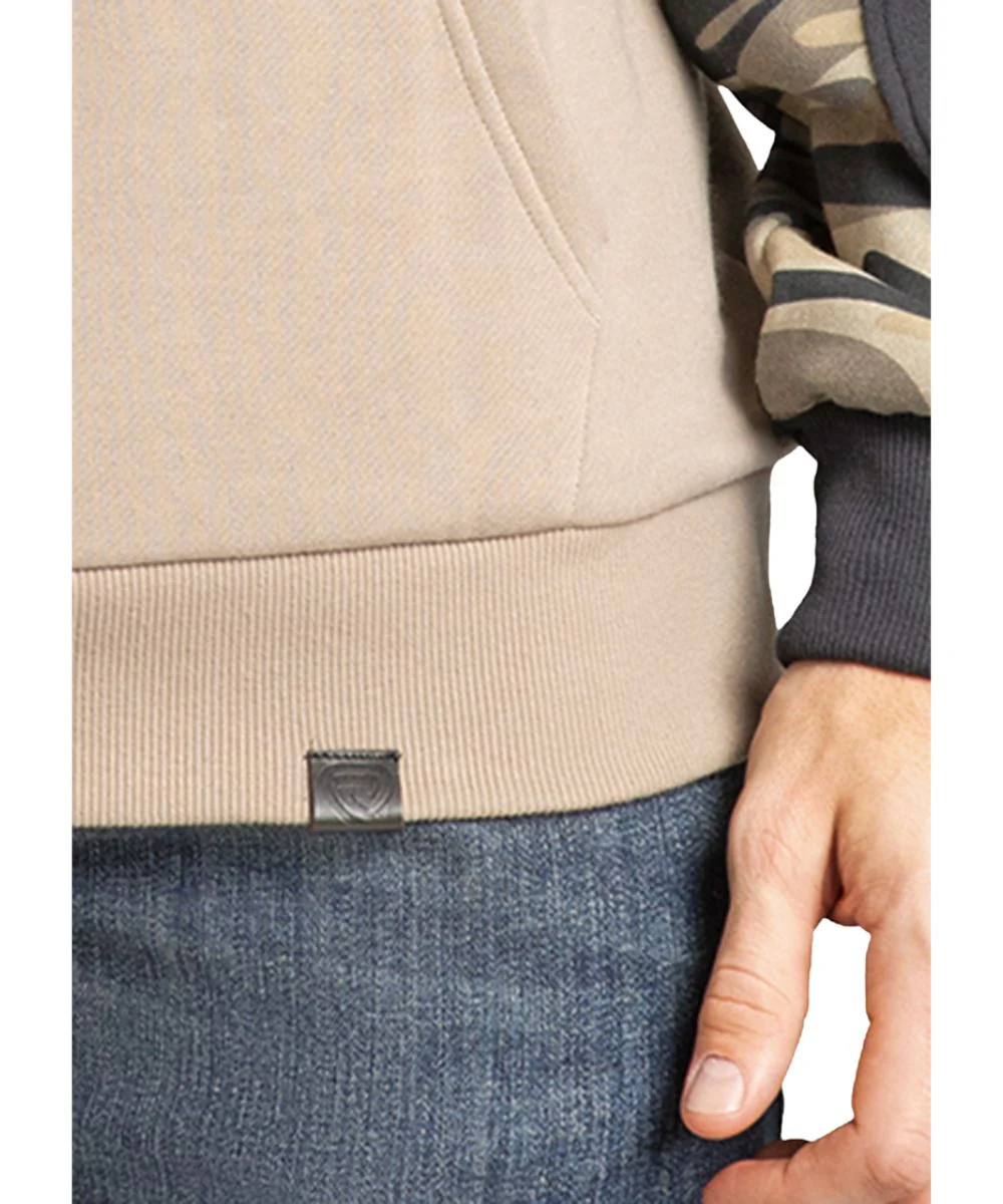Rock & Roll Cowboy Men's Camo Block Hoodie - Image 3