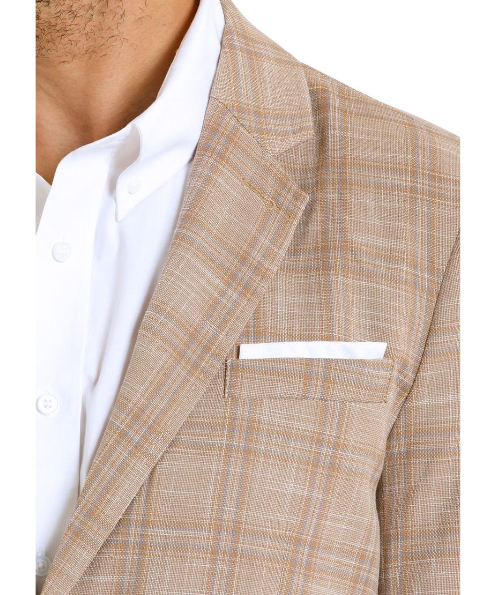 Rock & Roll Cowboy Men's Plaid Sport Coat - Image 3