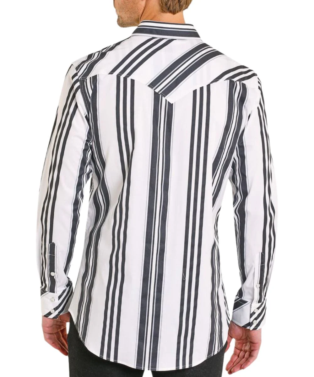 Rock & Roll Cowboy Men's Retro Snap Shirt - Image 2