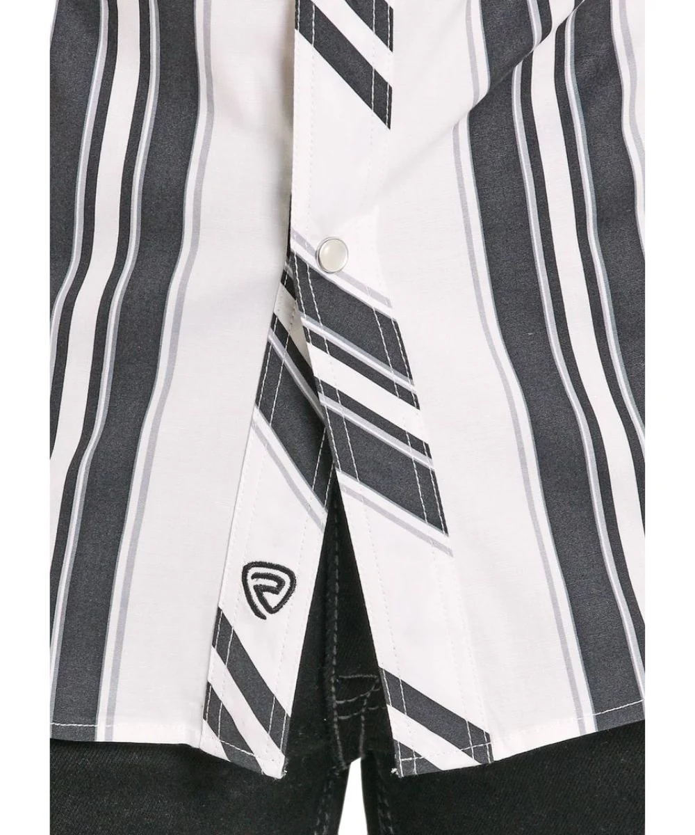 Rock & Roll Cowboy Men's Retro Snap Shirt - Image 3