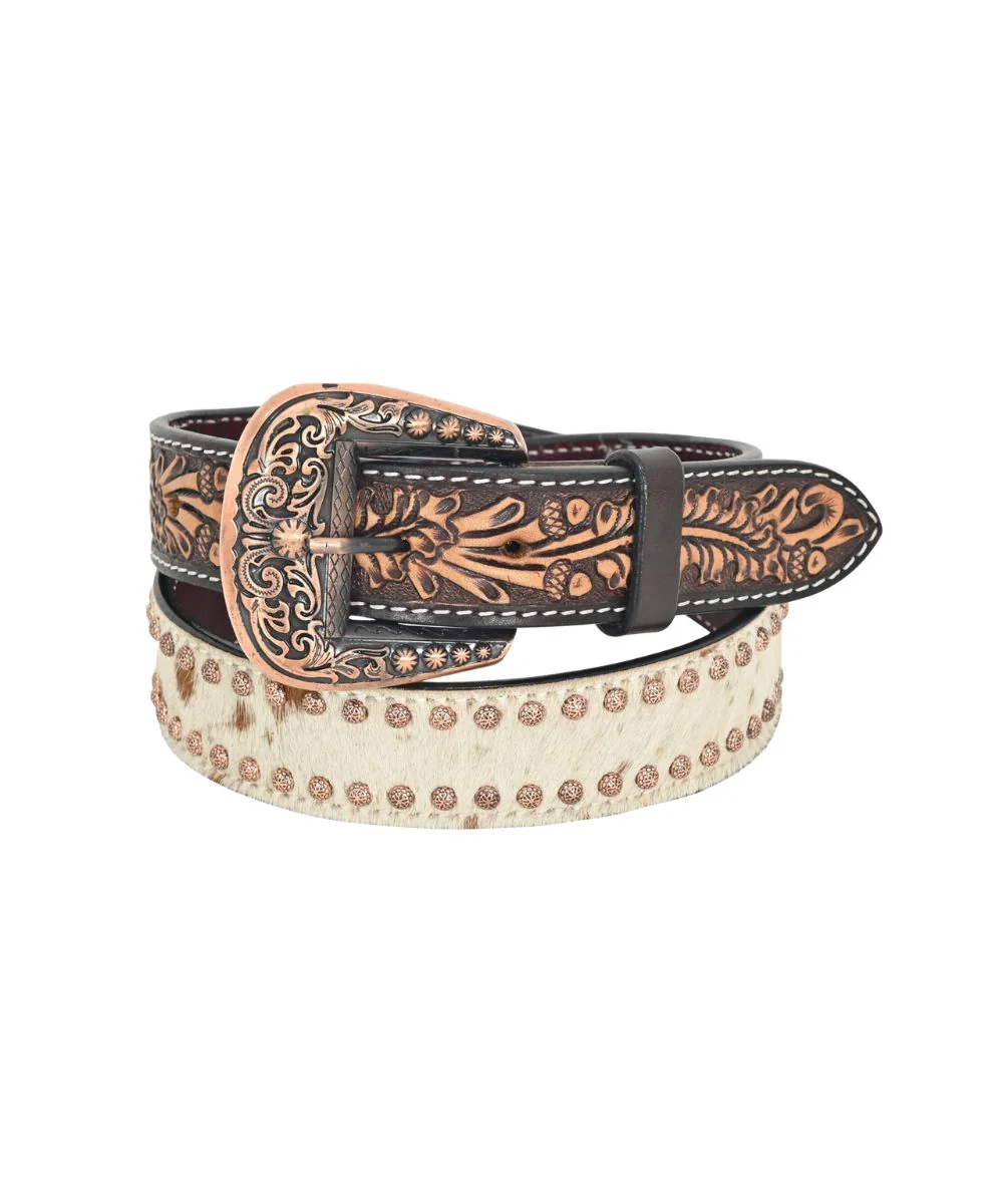Rafter T Ranch Women's Hair-On Belt