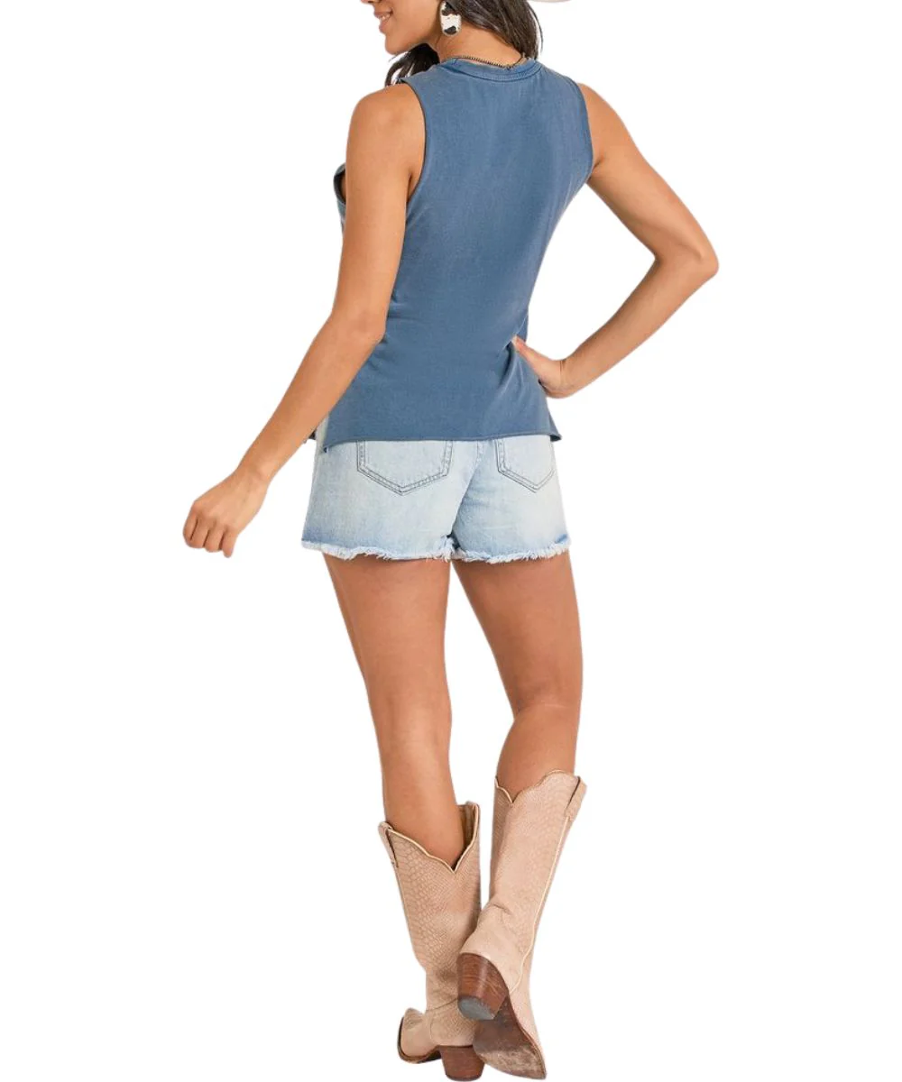 Rock & Roll Cowgirl Women's Wild West Tank Top - Image 2
