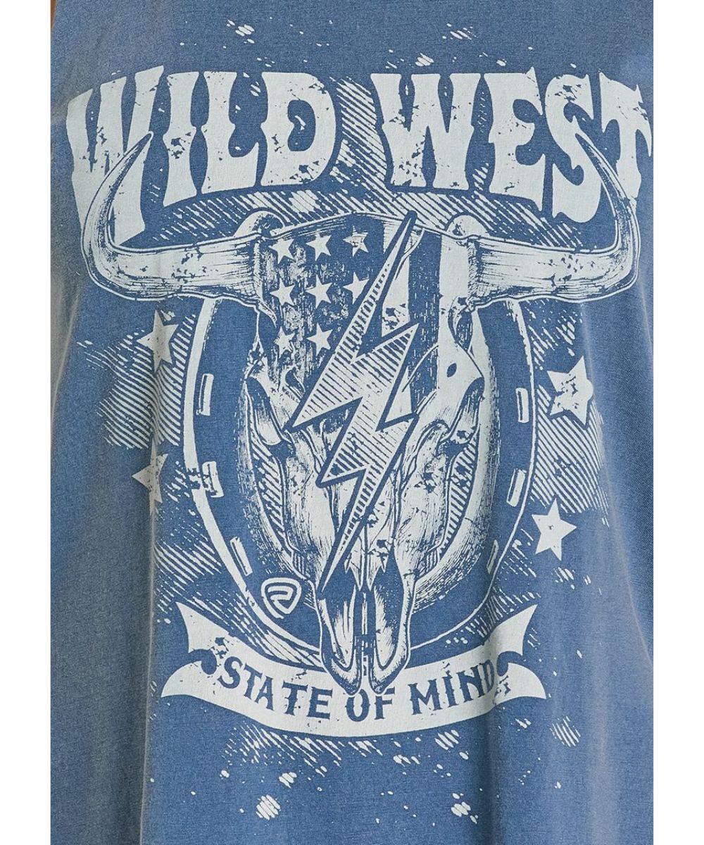Rock & Roll Cowgirl Women's Wild West Tank Top - Image 3
