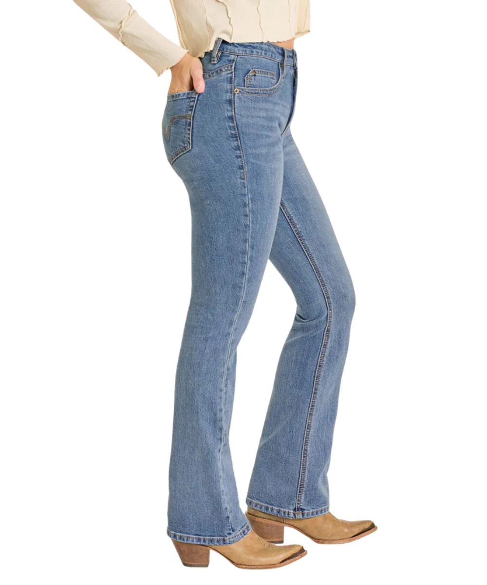 Rock & Roll Denim Women's Boot Cut Jean - Image 3