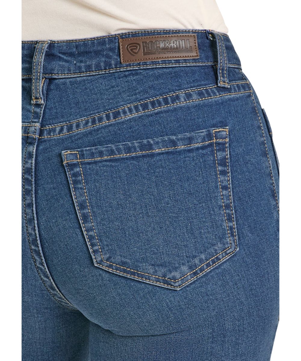 Rock & Roll Denim Women's Wide Leg Jean - Image 5