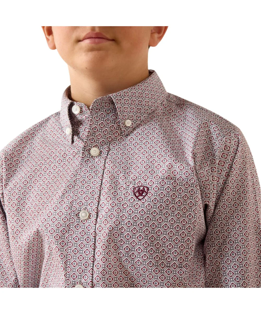 Ariat Boys' Philly Button Down Shirt - Image 3