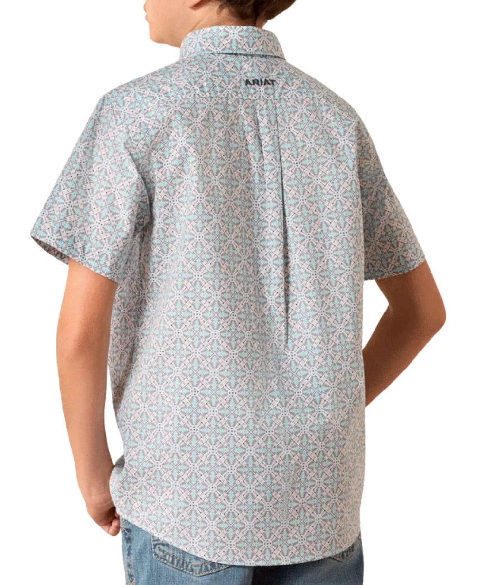 Ariat Boys' Pier Button Down Shirt - Image 2