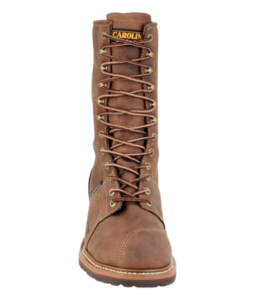 Carolina Men's Waterproof Composite Toe Linesman Work Boot - Image 3