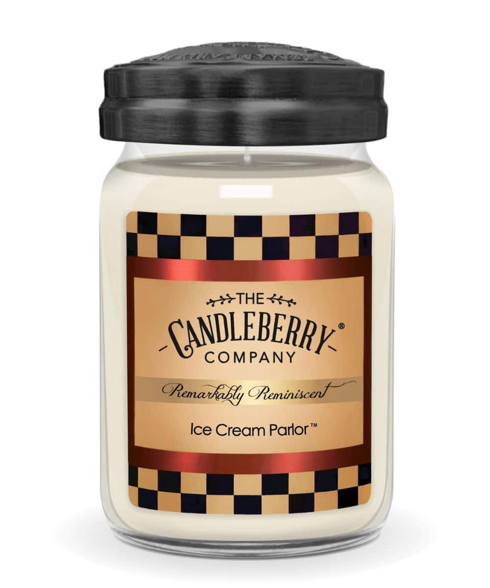 Candleberry Ice Cream Parlor Large Candle