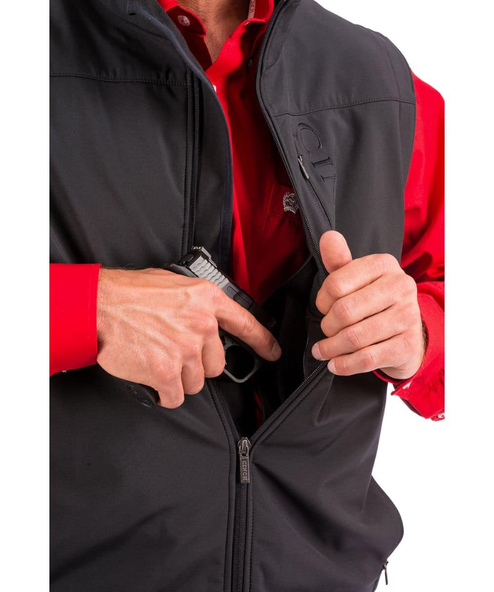 Cinch Men's Big & Tall Concealed Carry Vest - Image 3