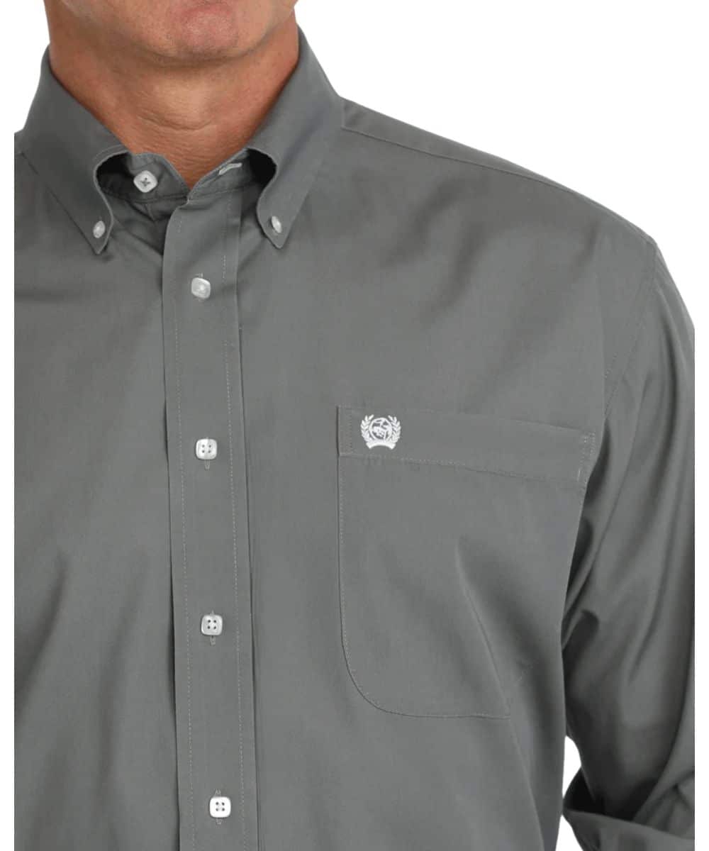 Cinch Men's Big & Tall Western Button Down Shirt - Image 2