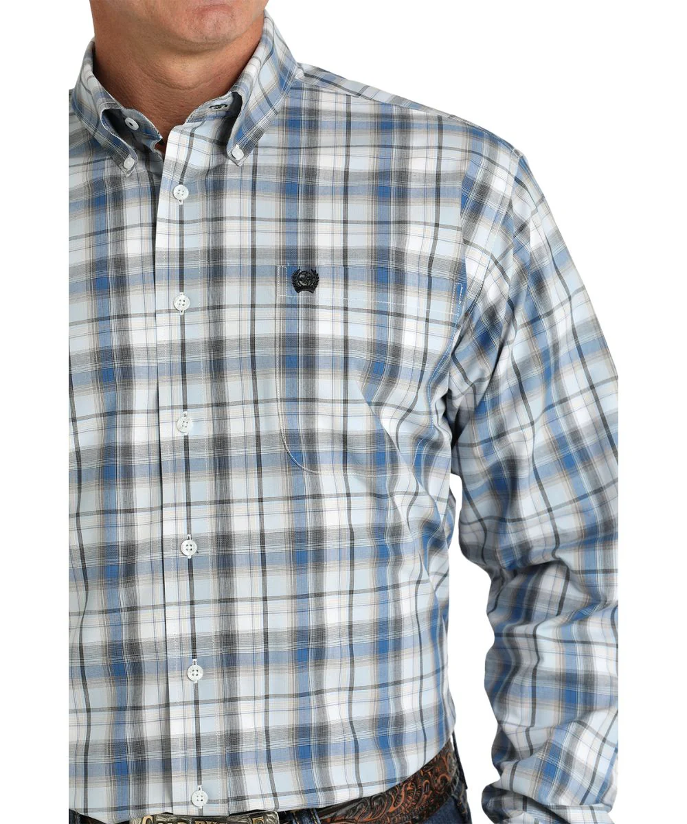 Cinch Men's Plaid Button Down Shirt - Image 2