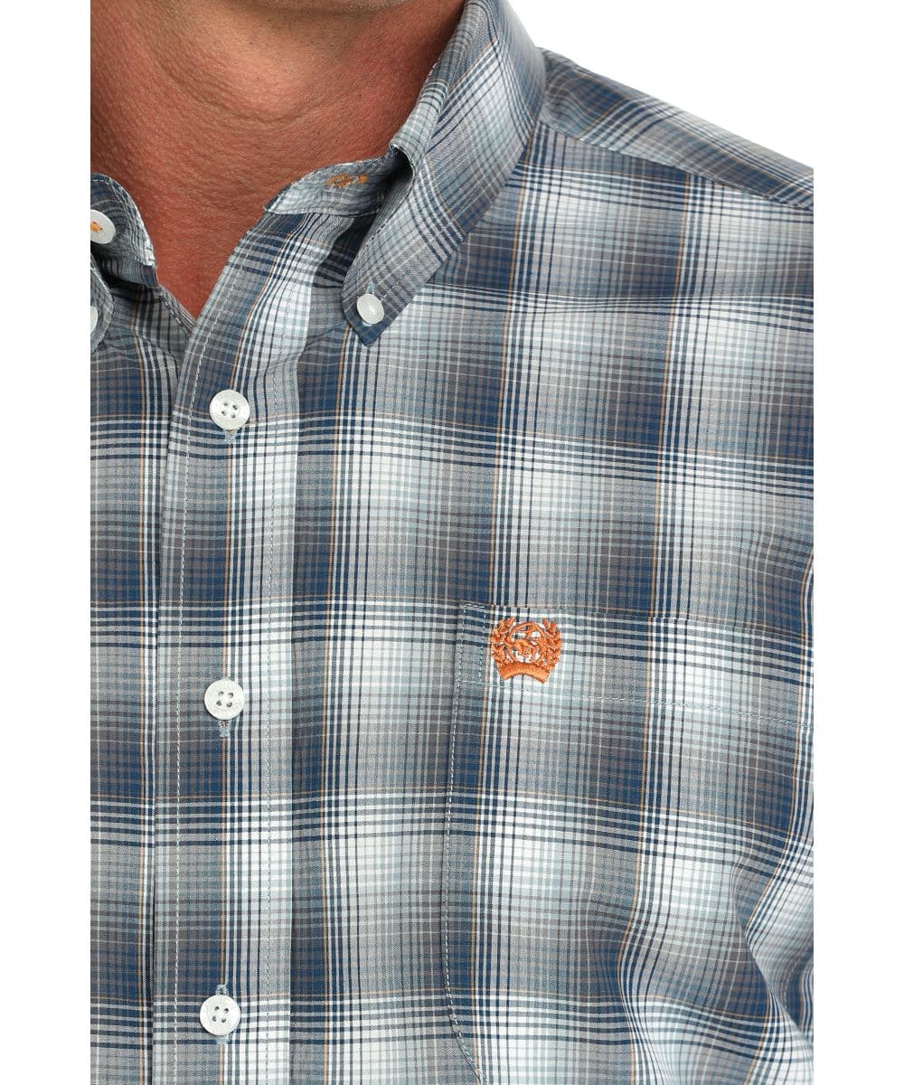 Cinch Men's Plaid Button Down Shirt - Image 2
