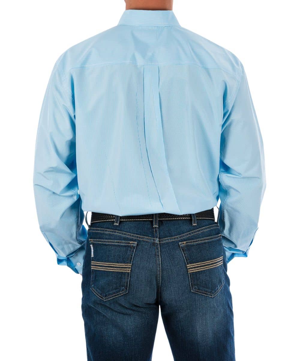 Cinch Men's Micro Stripe Button Down Shirt - Image 2