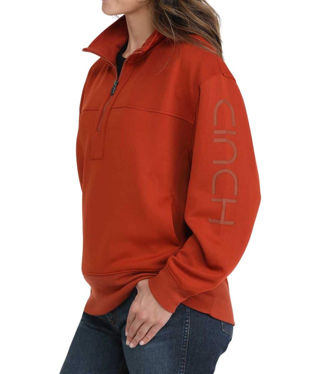 Cinch Women's 1/4 Zip Pullover - Image 2