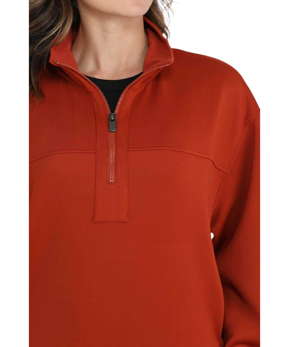 Cinch Women's 1/4 Zip Pullover - Image 3