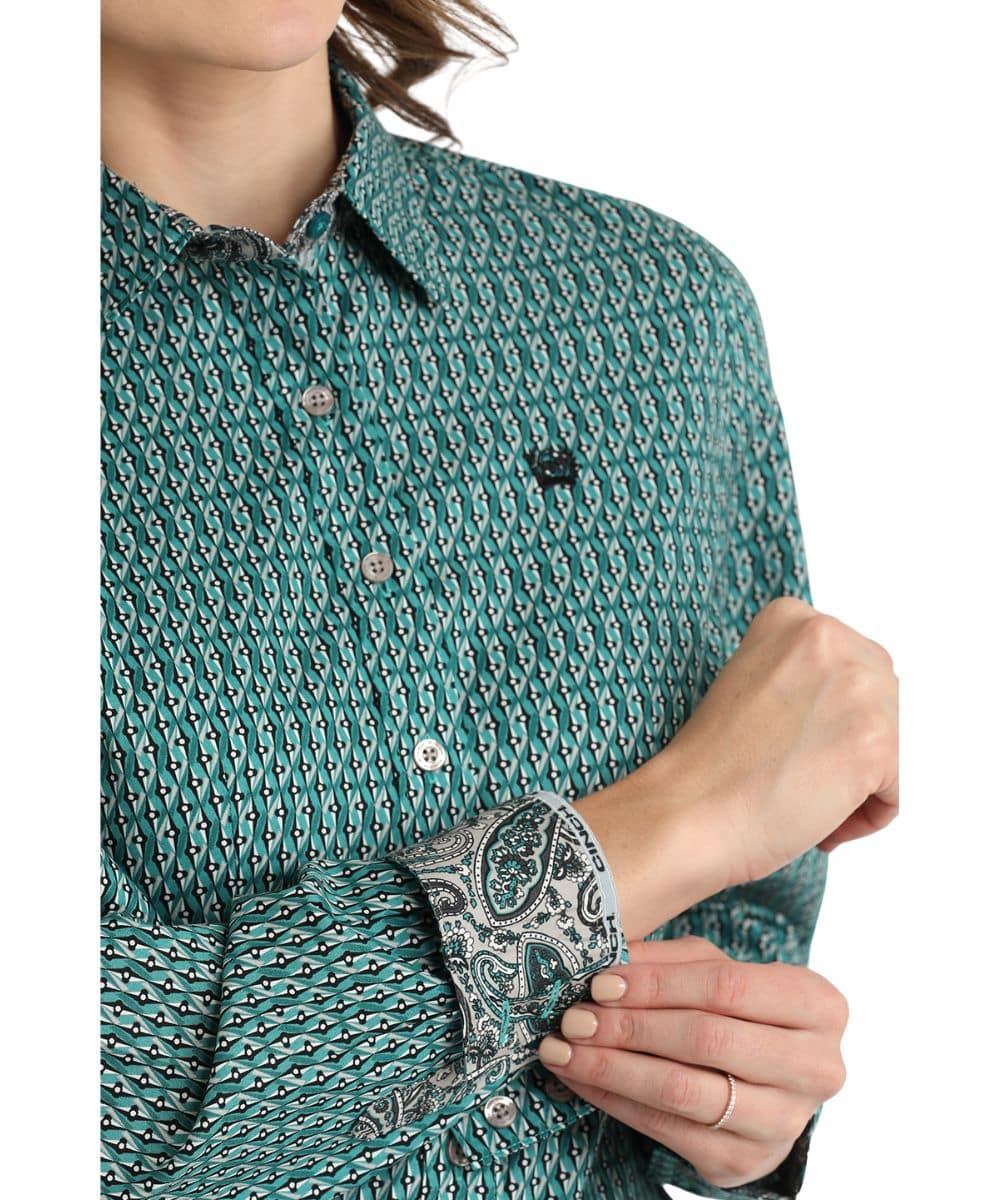 Cinch Women's Button Down Shirt - Image 2