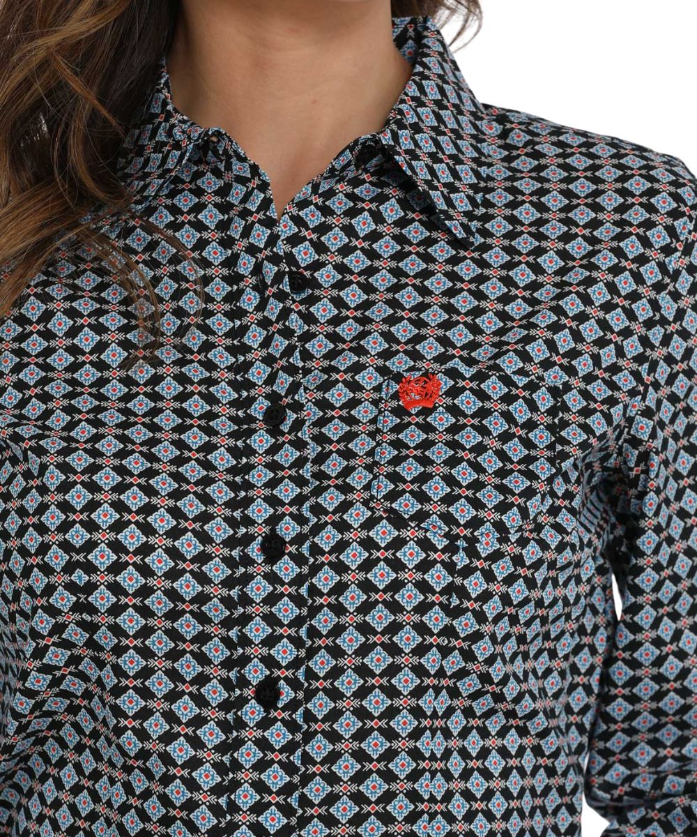 Cinch Women's Button Down Shirt - Image 2
