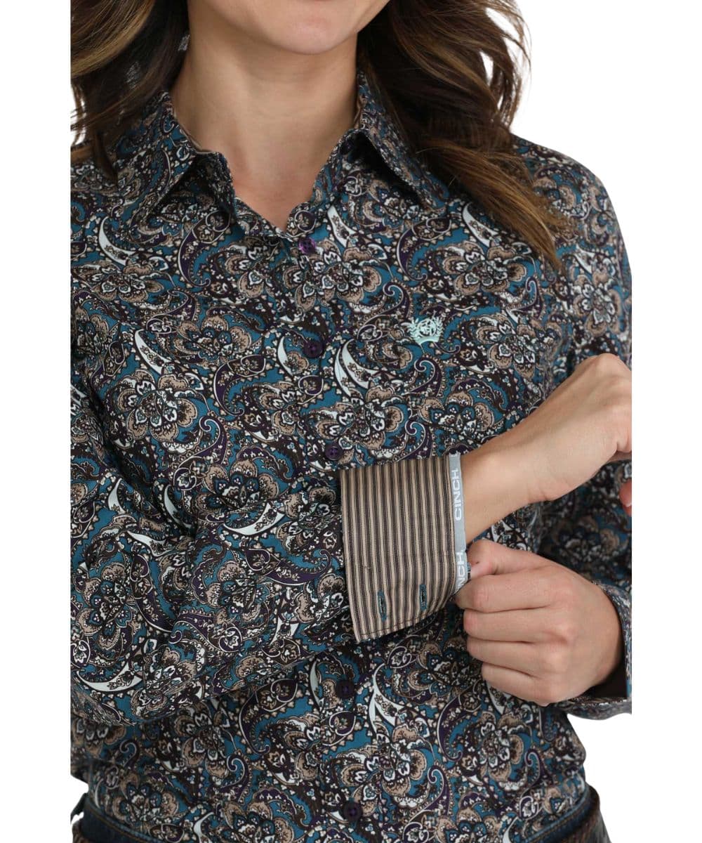 Cinch Women's Button Down Shirt - Image 2