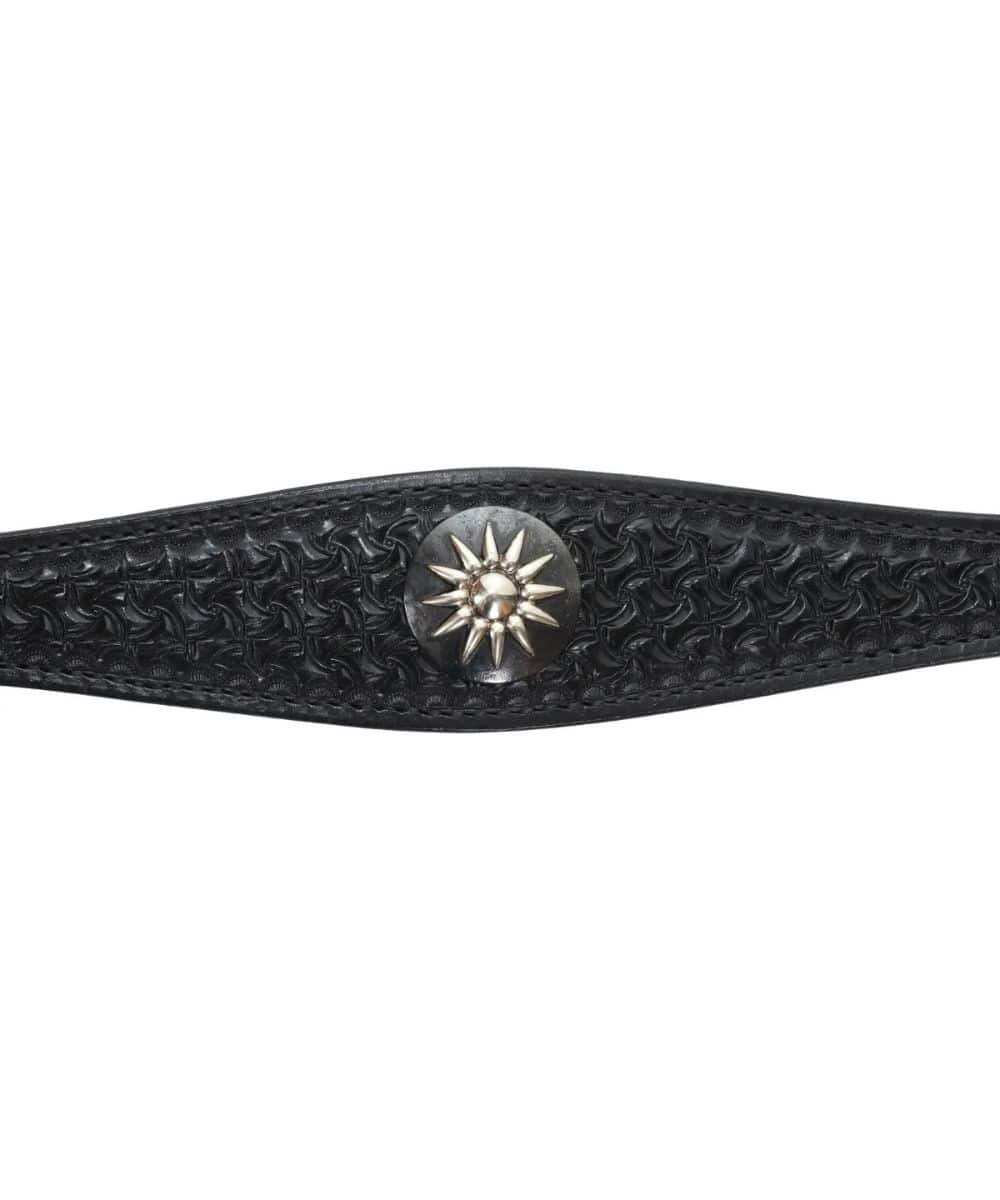 Circle Y Dark Rider Shaped Spider Breast Collar - Image 2