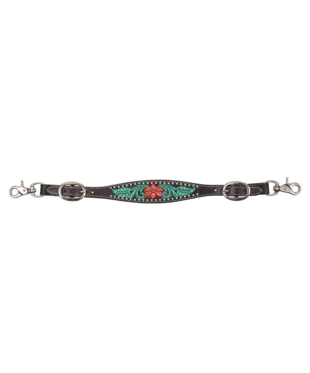 Circle Y Cactus Flower Wither Strap