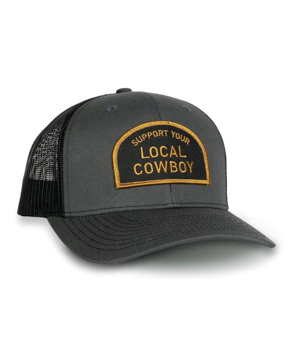 Cowboy Cool Support Your Local Cowboy Hat - Image 2