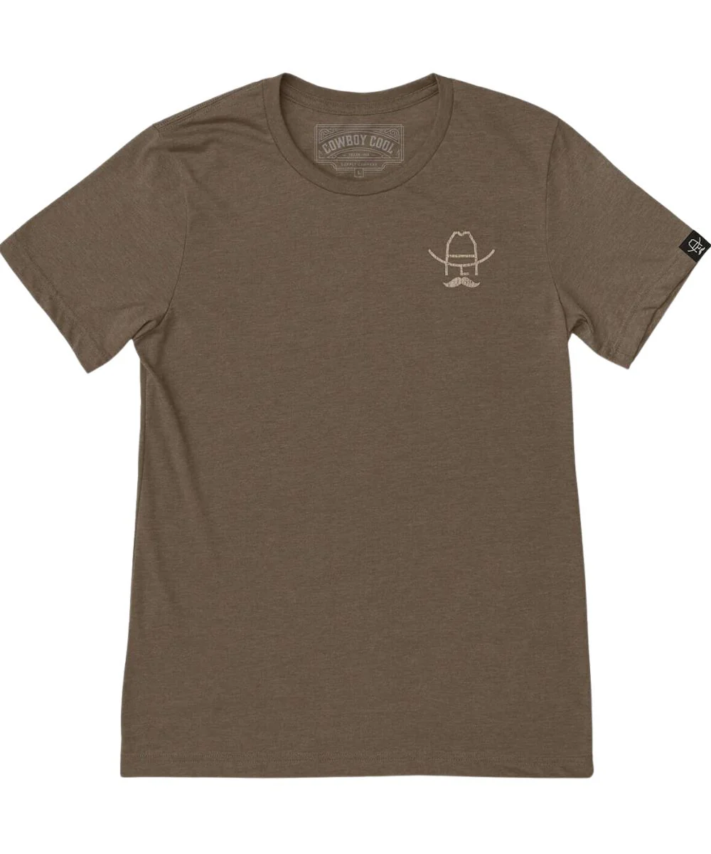 Cowboy Cool Men's Vintage Beer Tee - Image 2