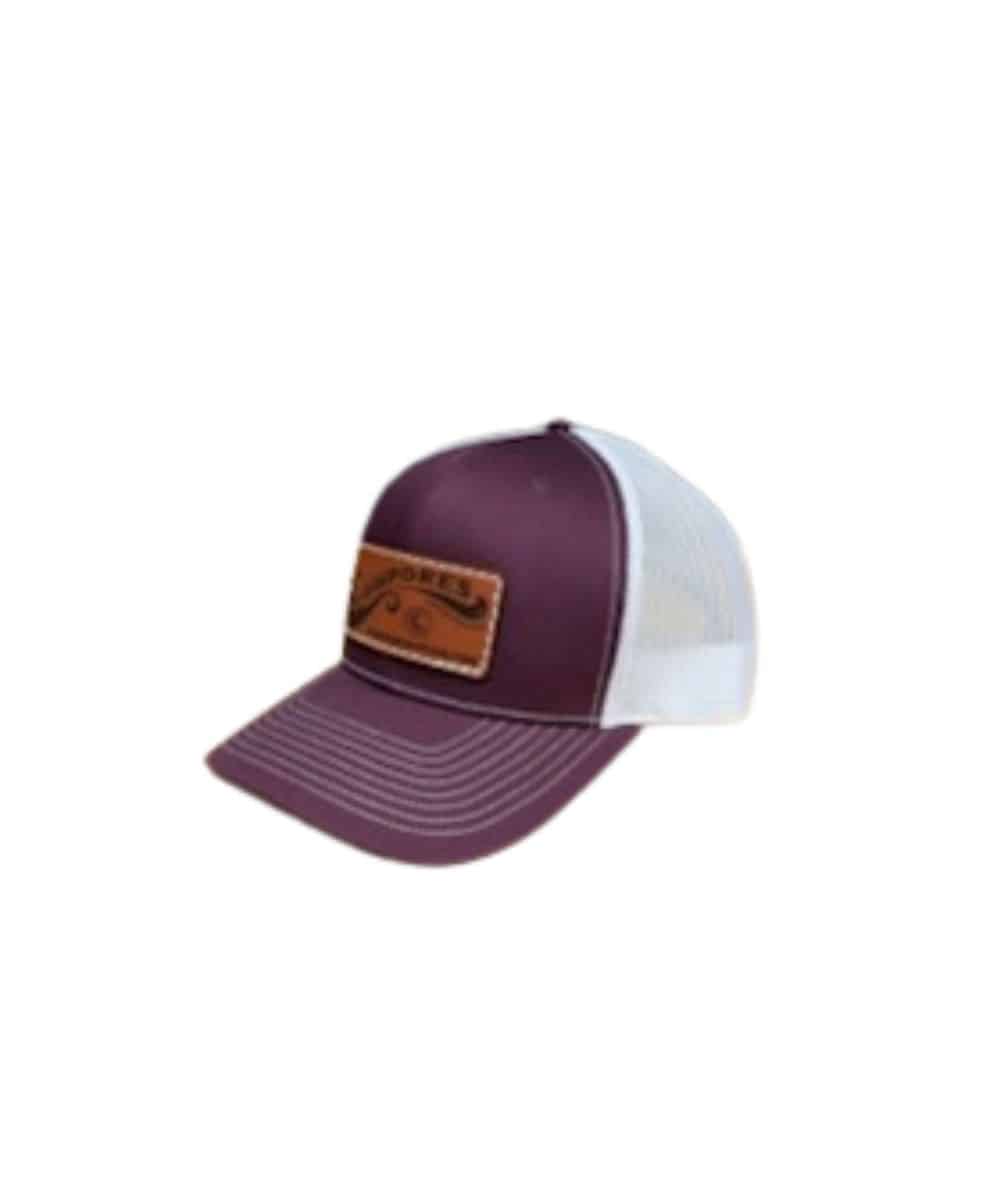 Cowpokes Leather Patch Ball Cap - Image 2