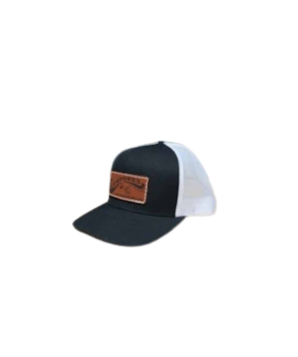 Cowpokes Leather Patch Ball Cap - Image 3