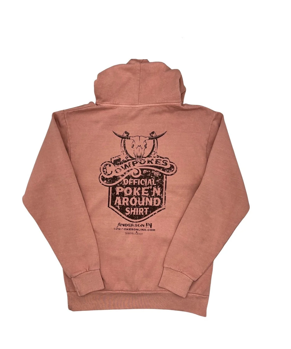 Cowpokes Women's Distressed Logo Hoodie - Image 2