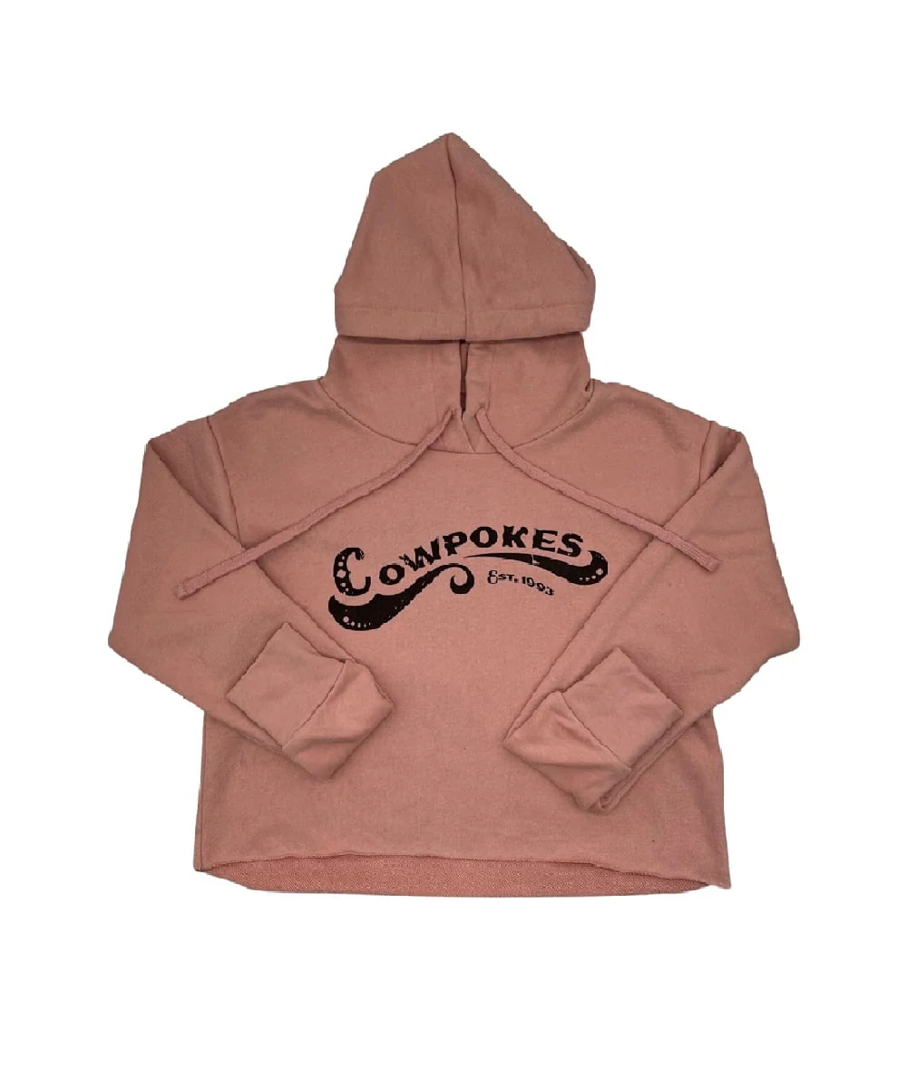 Cowpokes Women's Logo Cropped Hoodie - Image 2
