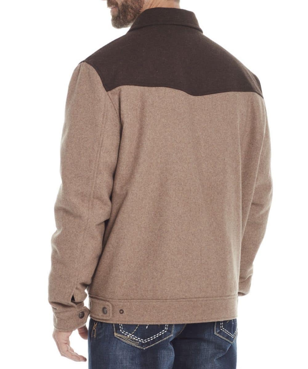 Cripple Creek Men's Melton Concealed Carry Ranch Jacket - Image 2