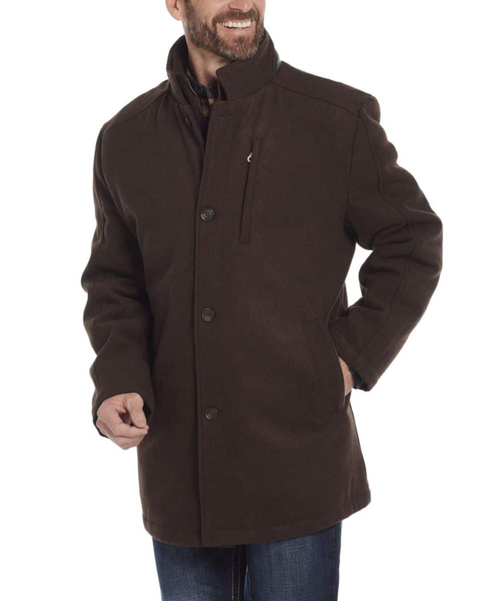 Cripple Creek Men's Wool Melton Coat