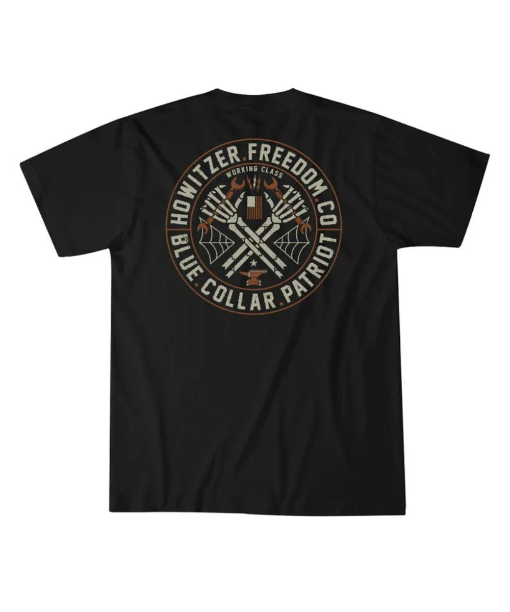 Howitzer Men's Blue Collar Freedom Tee - Image 2