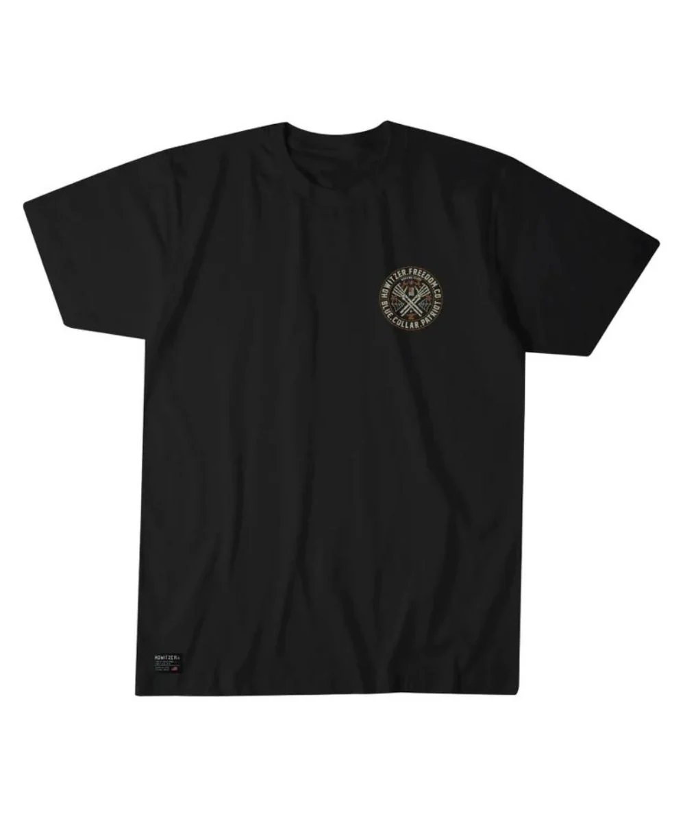 Howitzer Men's Blue Collar Freedom Tee - Image 3