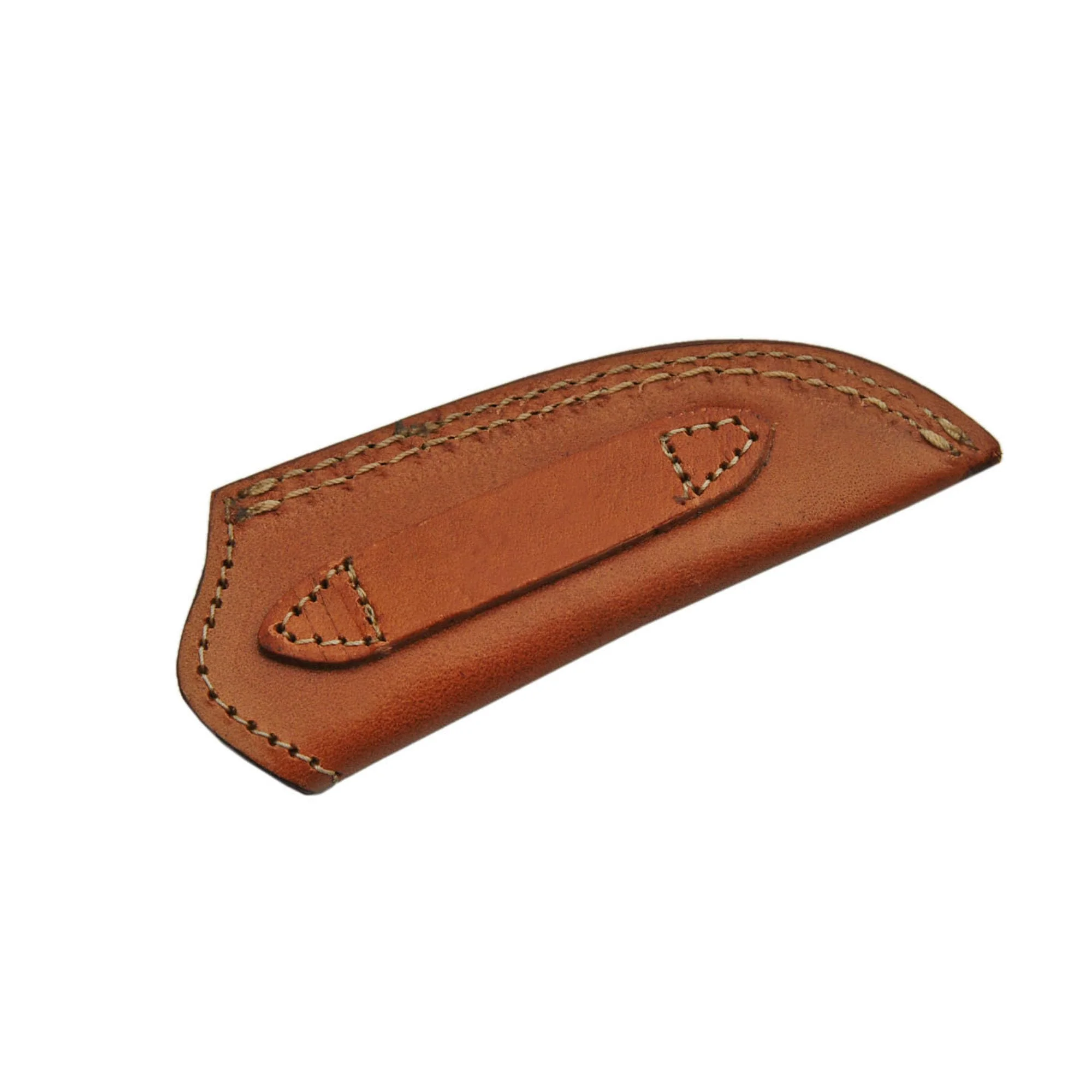 Double D Sanz Walnut Rhino Damascus Bowie Fixed Blade Knife - Image 5