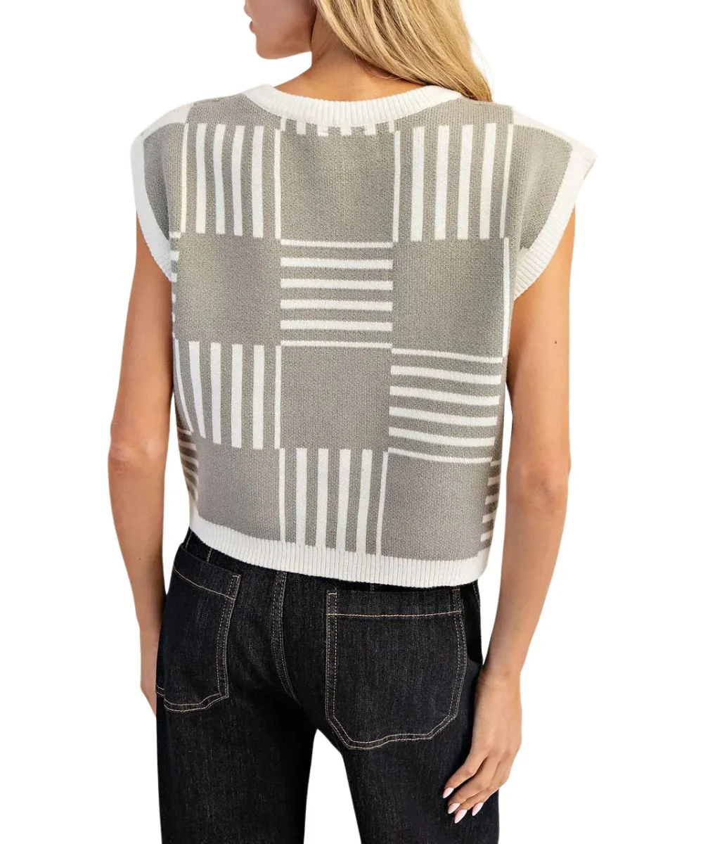 Eesome Women's Cropped Sweater Vest - Image 2