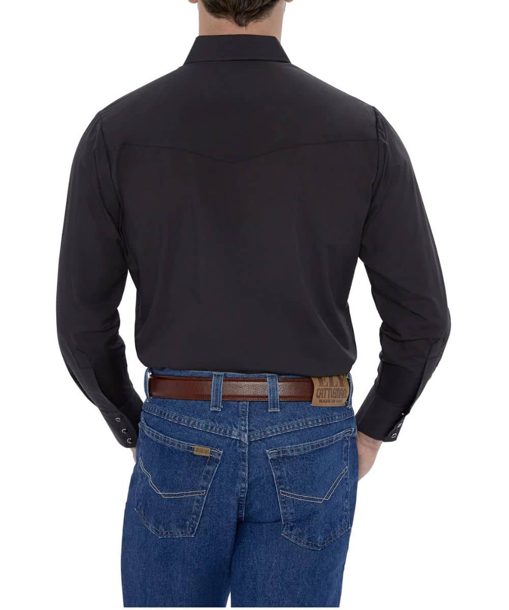 Ely Cattleman Men's Western Snap Shirt - Image 2