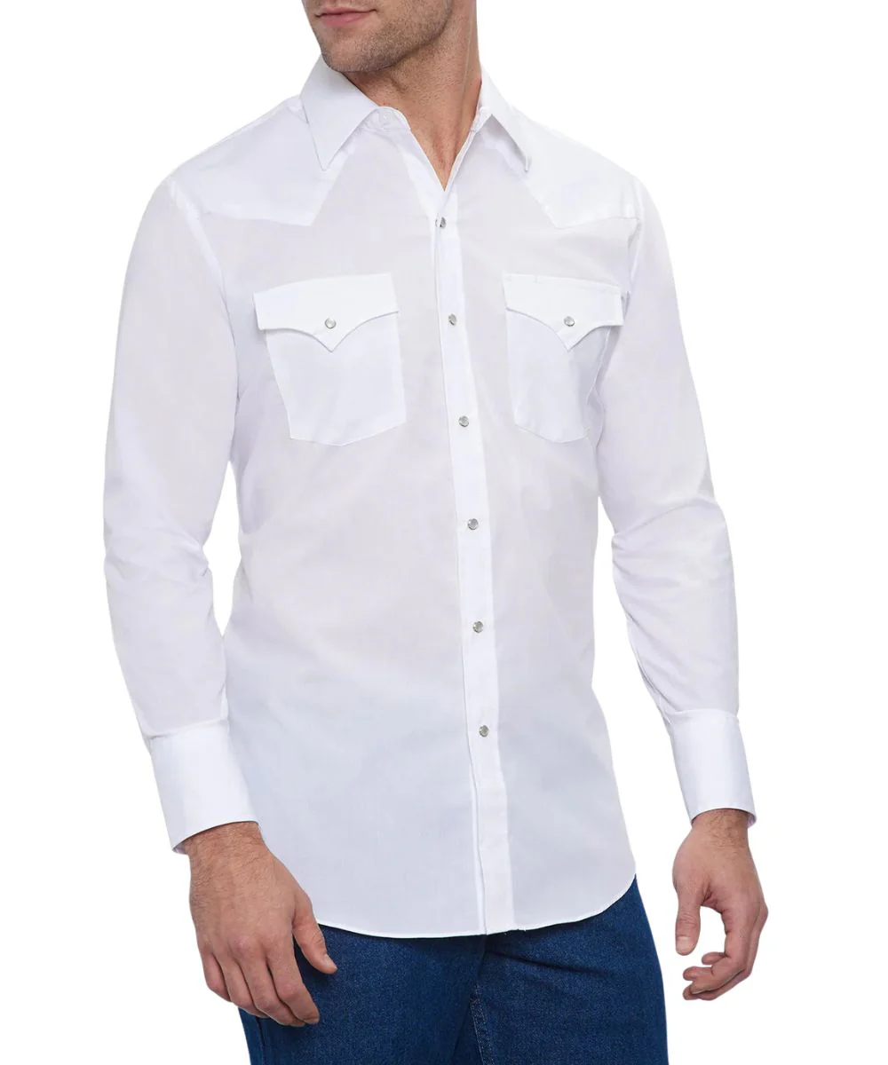 Ely Cattleman Men's Western Snap Shirt - Image 2