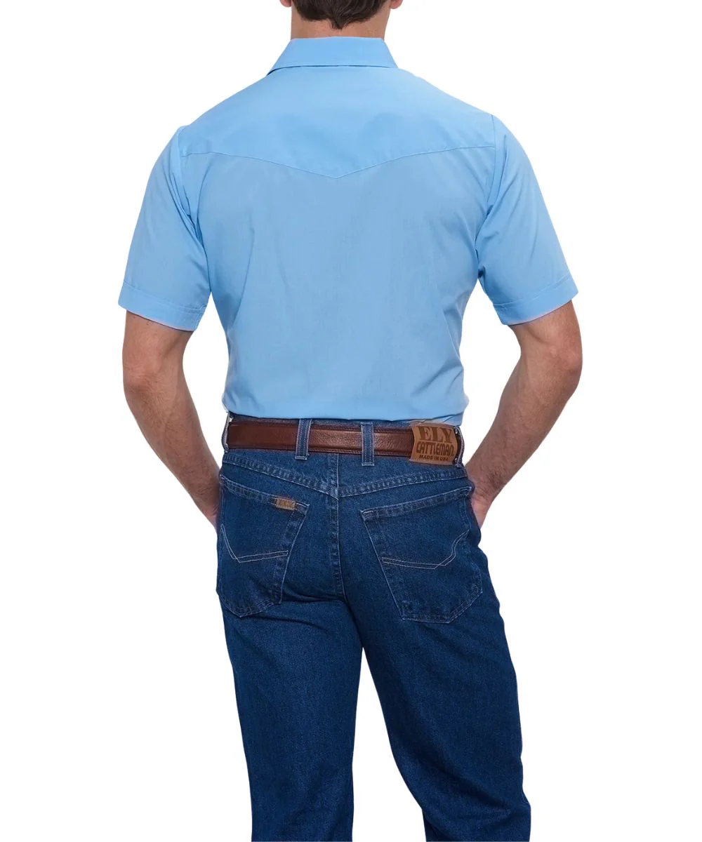 Ely Cattleman Men's Western Snap Shirt - Image 2