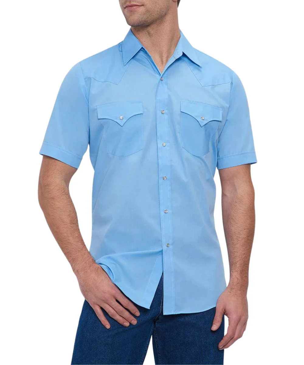 Ely Cattleman Men's Western Snap Shirt - Image 3