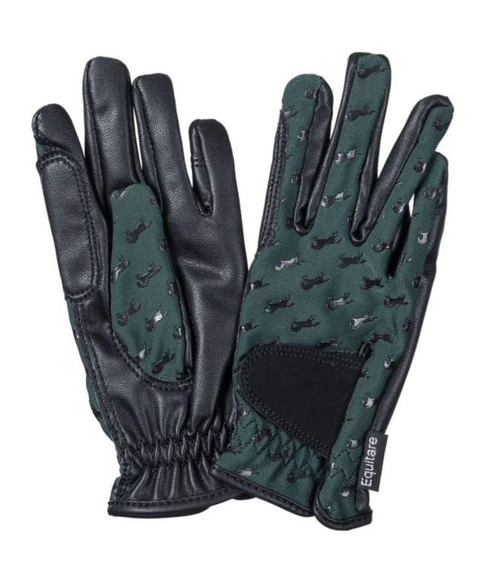Equitare Youth Lycra Grip Riding Gloves - Image 4