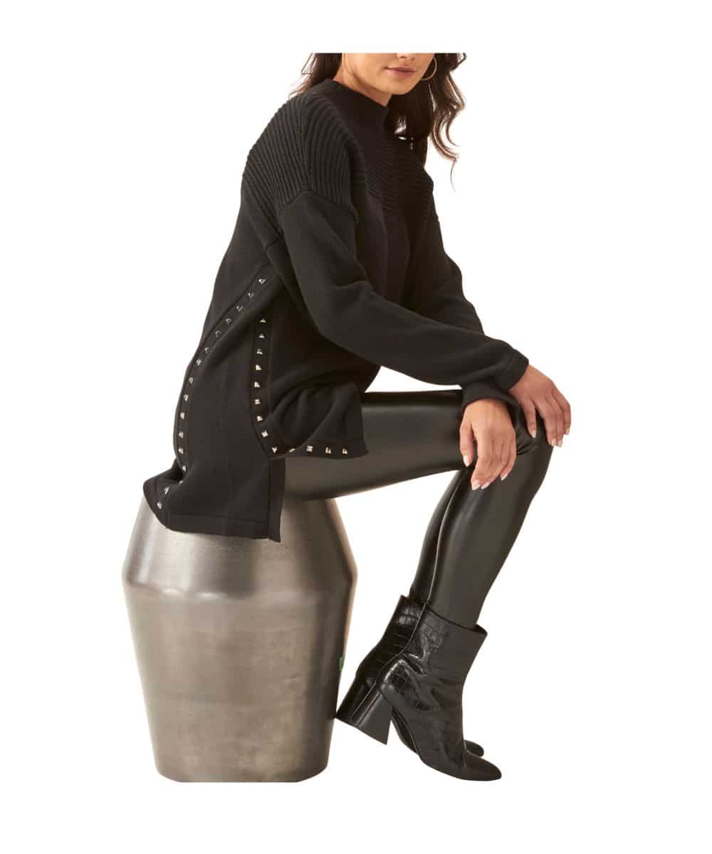 Charlie Paige Women's Funnel Neck Tunic - Image 2