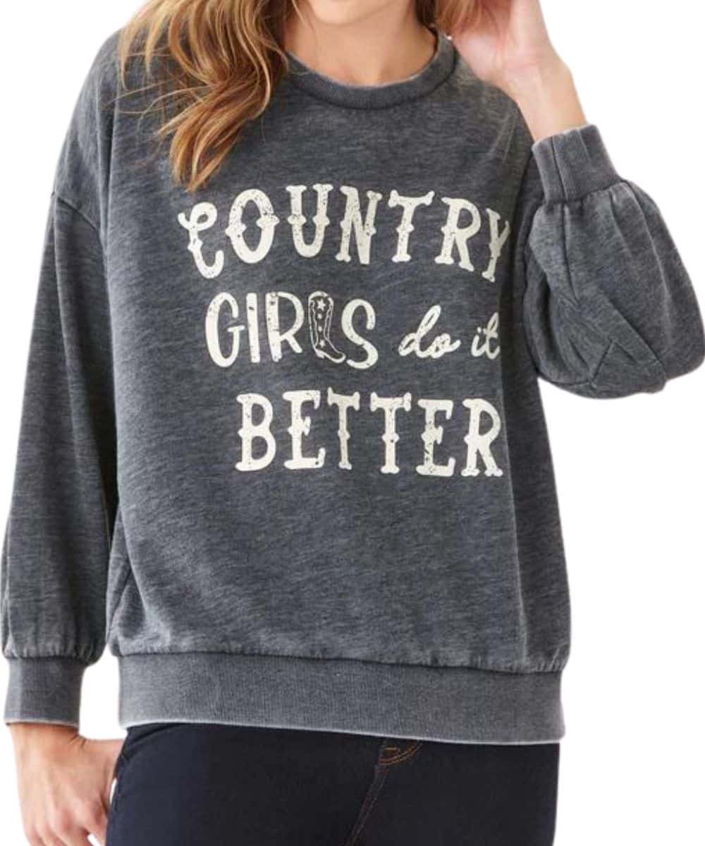 Gift Craft Vintage Oversized Sweatshirt - Image 2