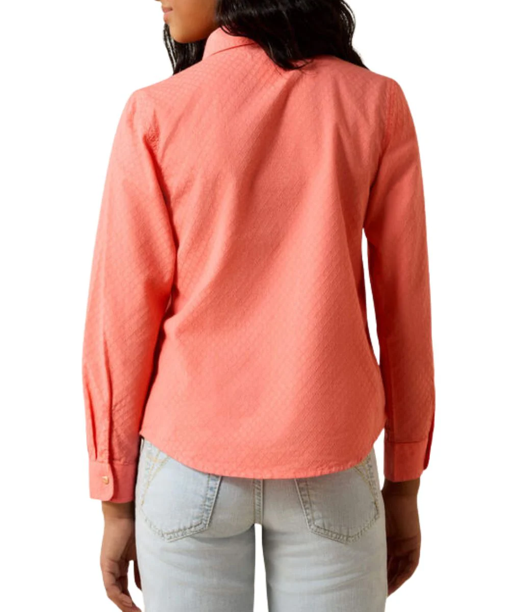 Ariat Girls' Amanda Snap Shirt - Image 2