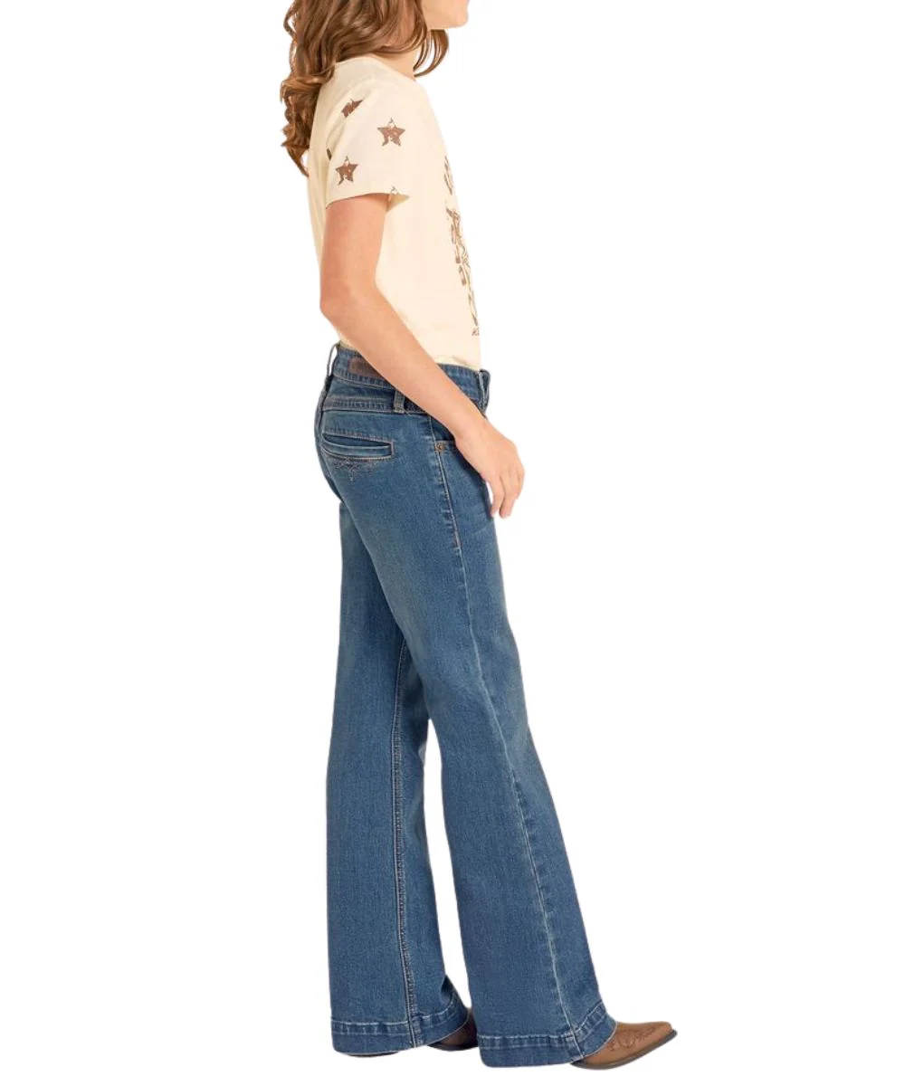 Rock & Roll Denim Girls' Trouser Jean - Image 3